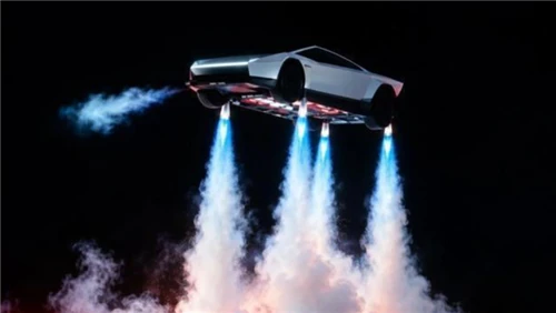 „Tesla“ pristato skraidantį automobilį, vedantį į naują ateities mobilumo erą]
